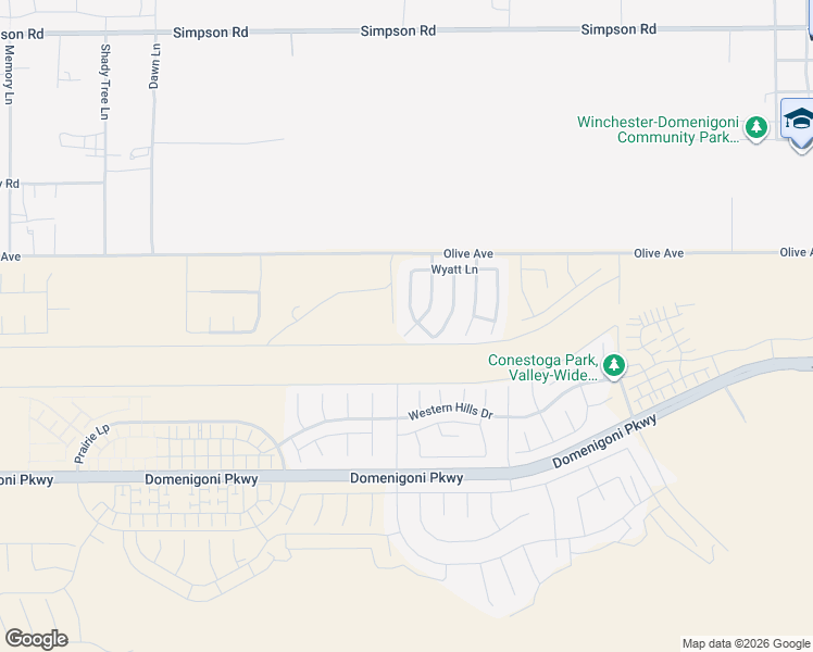map of restaurants, bars, coffee shops, grocery stores, and more near 29169 Aubrey Circle in Winchester