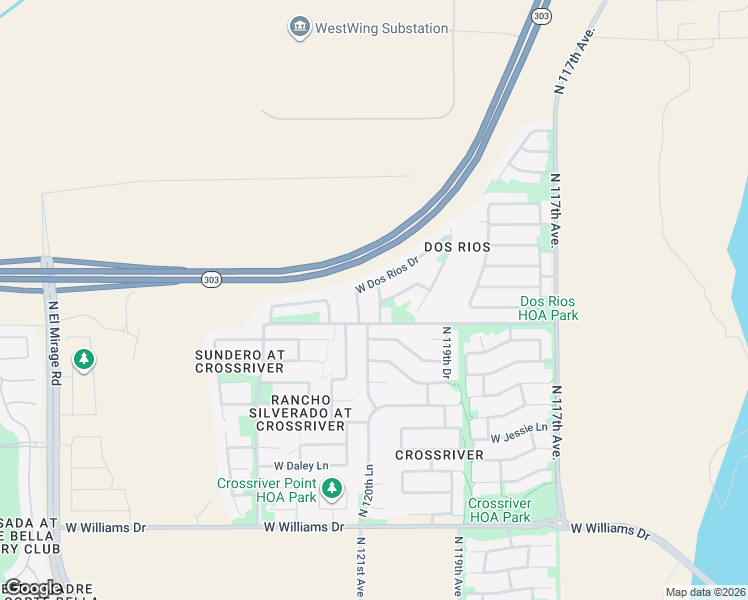 map of restaurants, bars, coffee shops, grocery stores, and more near 23506 North 120th Drive in Sun City