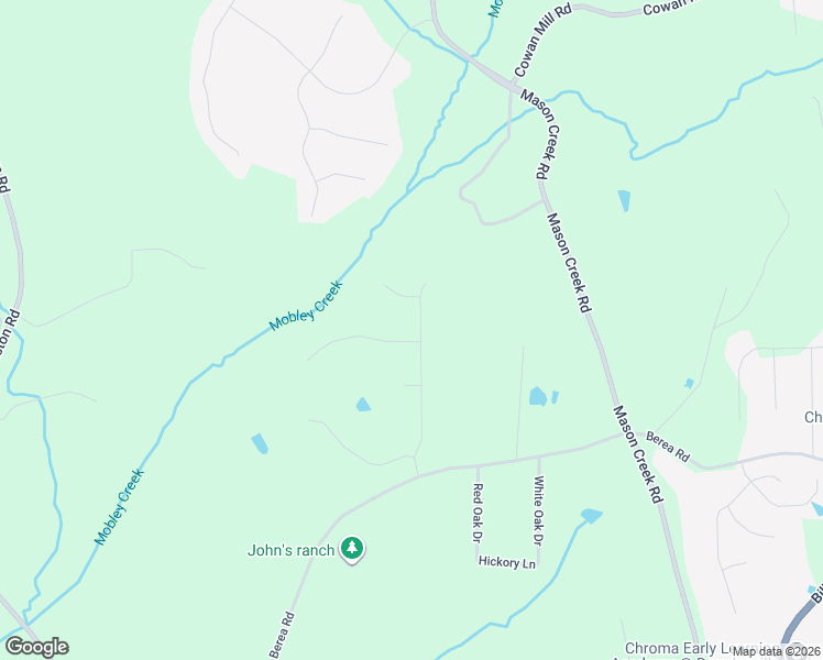 map of restaurants, bars, coffee shops, grocery stores, and more near 3995 Maple Crest Court in Winston