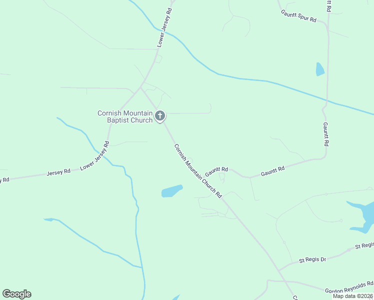 map of restaurants, bars, coffee shops, grocery stores, and more near 1210 Cornish Mountain Church Road Southeast in Oxford