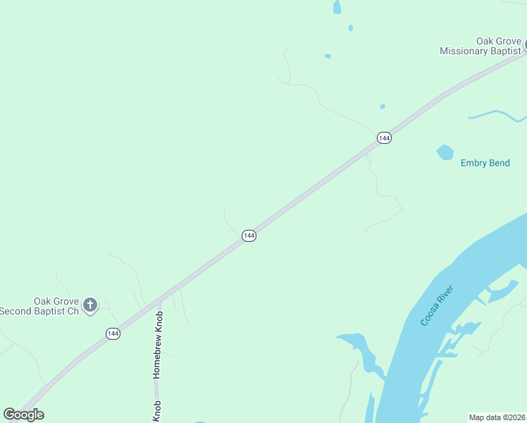 map of restaurants, bars, coffee shops, grocery stores, and more near 4761 Alabama 144 in Ragland