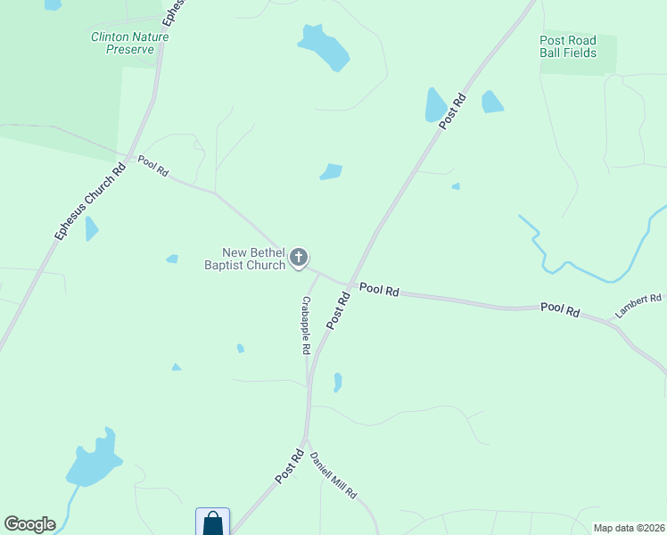 map of restaurants, bars, coffee shops, grocery stores, and more near 3982 Pool Road in Winston
