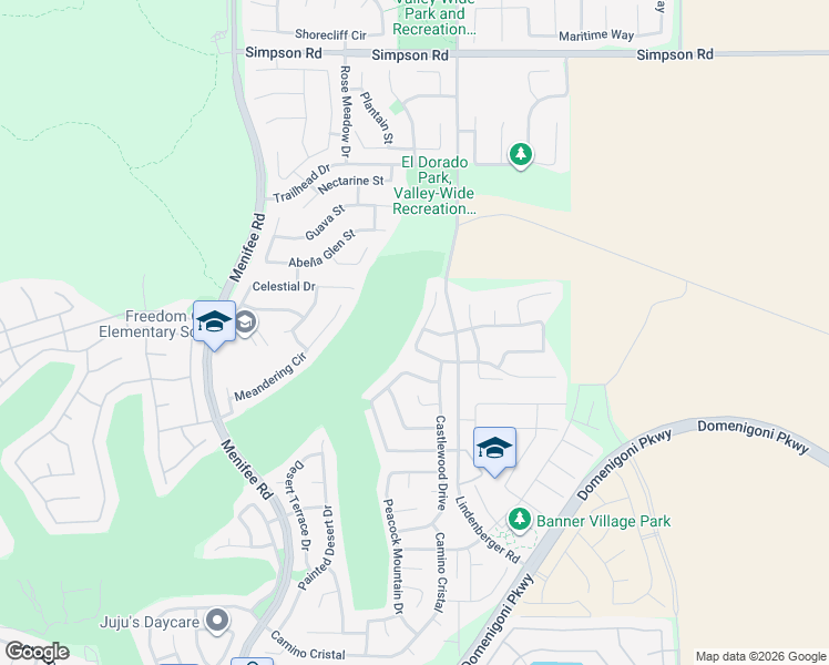 map of restaurants, bars, coffee shops, grocery stores, and more near 29141 Salrio Drive in Menifee