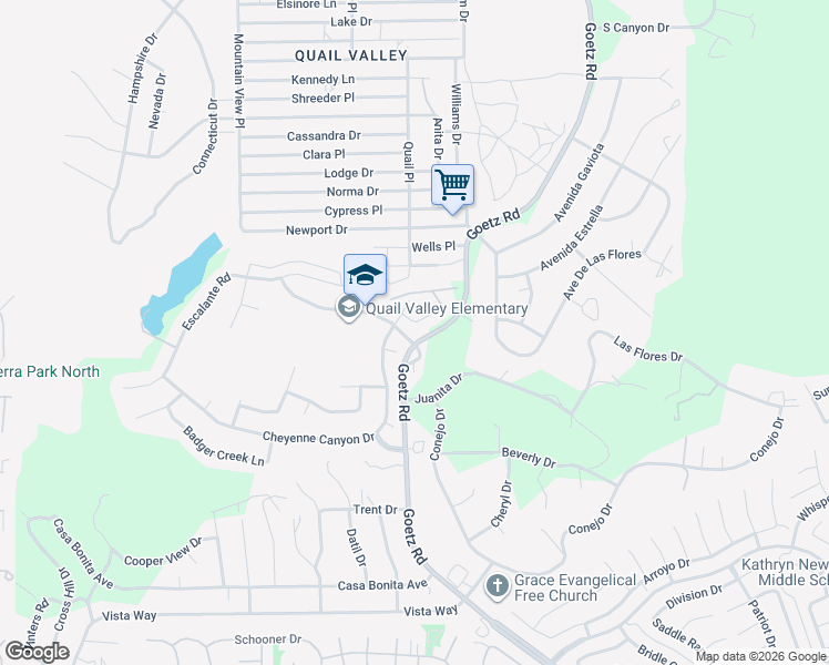 map of restaurants, bars, coffee shops, grocery stores, and more near 29120 Turtle Rock Court in Canyon Lake