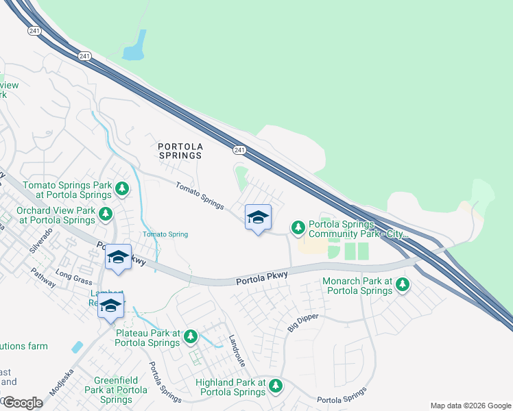 map of restaurants, bars, coffee shops, grocery stores, and more near 141 Milky Way in Irvine