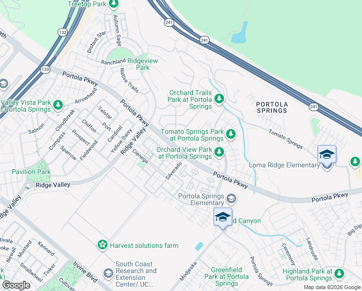map of restaurants, bars, coffee shops, grocery stores, and more near 148 Borrego in Irvine