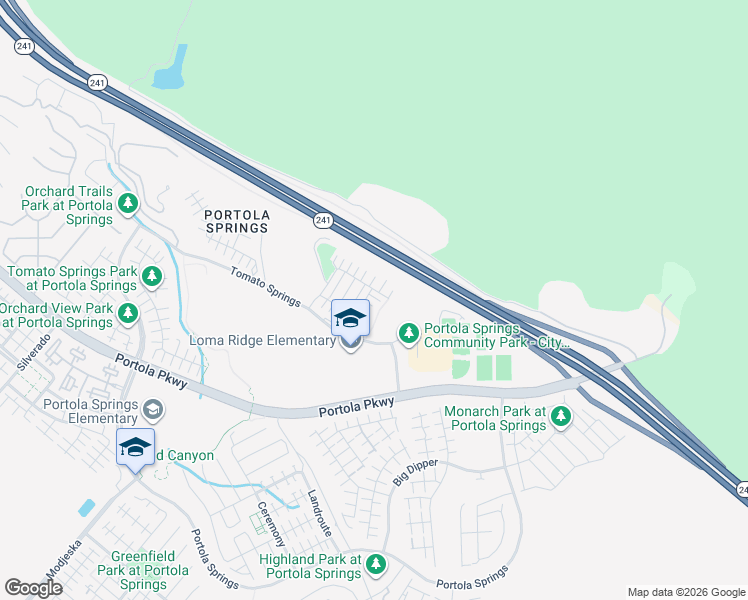 map of restaurants, bars, coffee shops, grocery stores, and more near 202 Milky Way in Irvine