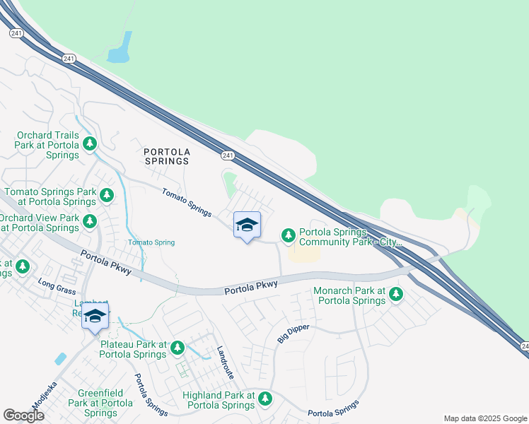map of restaurants, bars, coffee shops, grocery stores, and more near 232 Milky Way in Irvine