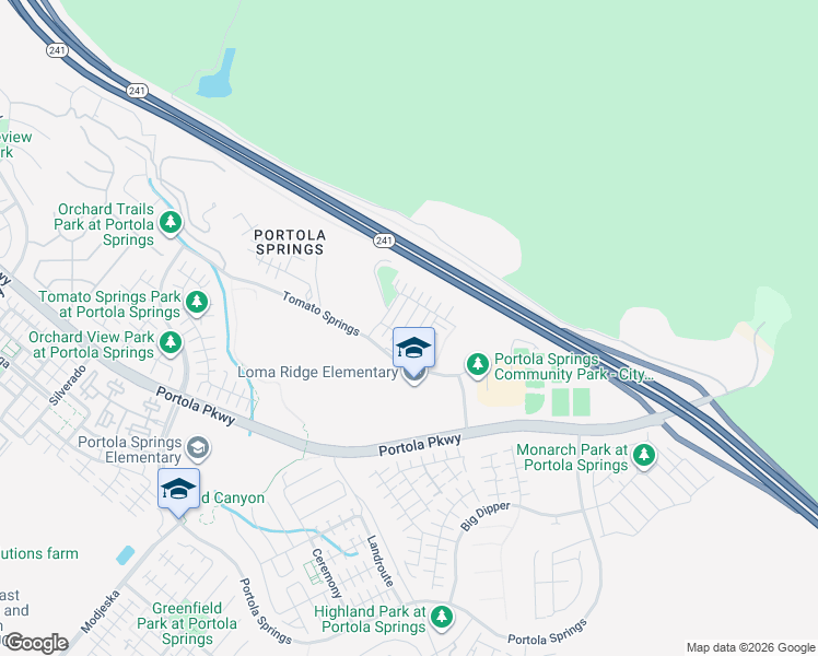 map of restaurants, bars, coffee shops, grocery stores, and more near 132 Milky Way in Irvine
