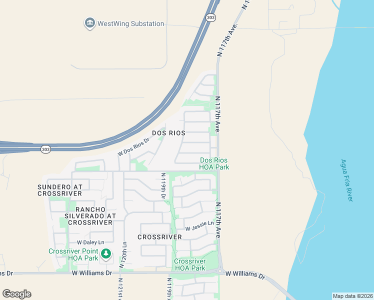 map of restaurants, bars, coffee shops, grocery stores, and more near 11838 West Electra Lane in Sun City