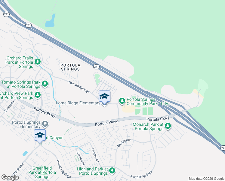 map of restaurants, bars, coffee shops, grocery stores, and more near 214 Elkhorn in Trabuco Canyon