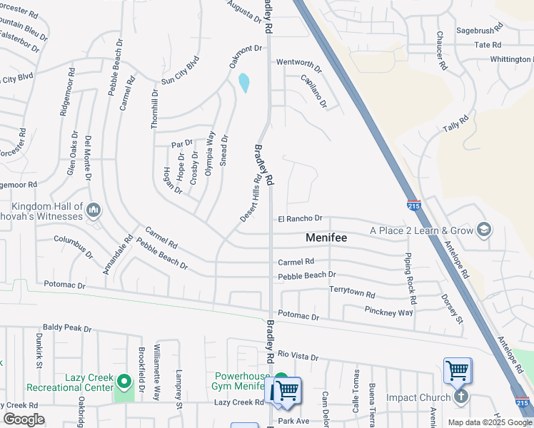 29123 Bradley Road, Menifee CA Walk Score