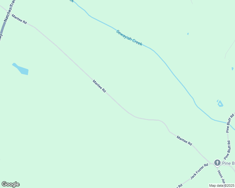 map of restaurants, bars, coffee shops, grocery stores, and more near 2333 Pine Bluff Road in Mantee