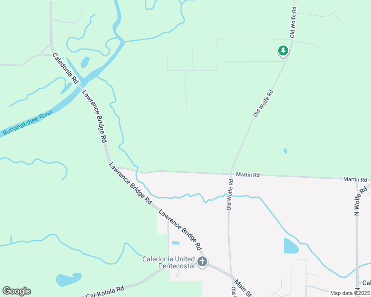 map of restaurants, bars, coffee shops, grocery stores, and more near in Caledonia