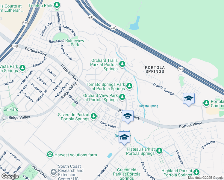 map of restaurants, bars, coffee shops, grocery stores, and more near 120 Yellow Pine in Irvine