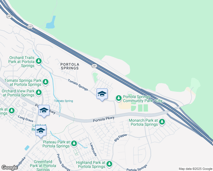 map of restaurants, bars, coffee shops, grocery stores, and more near 153 Milky Way in Irvine