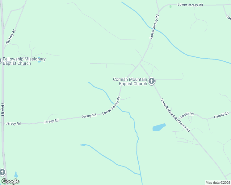 map of restaurants, bars, coffee shops, grocery stores, and more near 4901 Lower Jersey Road in Oxford