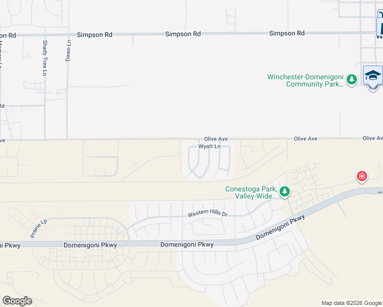 map of restaurants, bars, coffee shops, grocery stores, and more near 29046 Delores Lane in Winchester