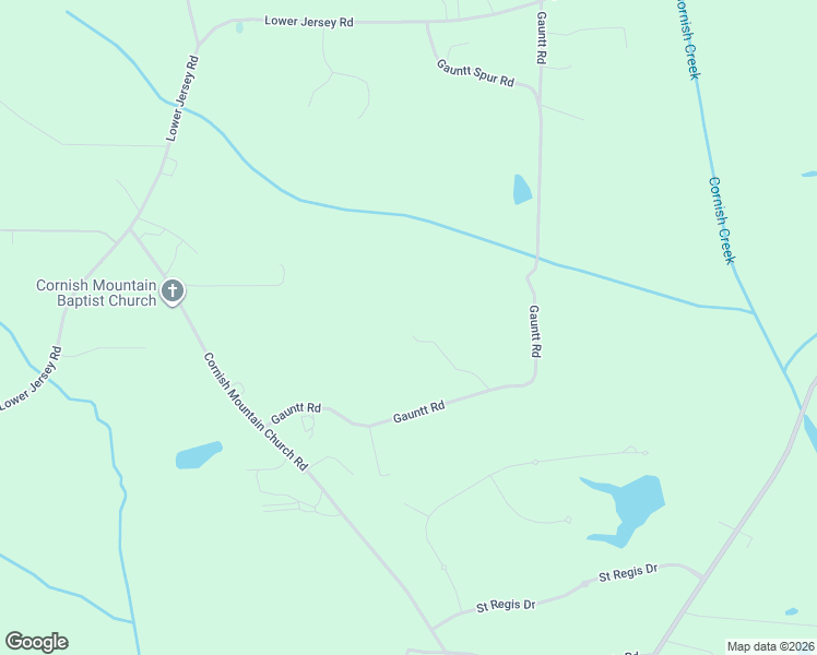 map of restaurants, bars, coffee shops, grocery stores, and more near 4449 Gauntt Road in Oxford