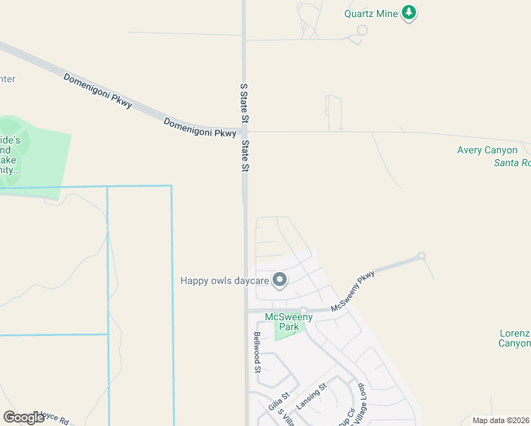 map of restaurants, bars, coffee shops, grocery stores, and more near 216 Almanac Street in Hemet