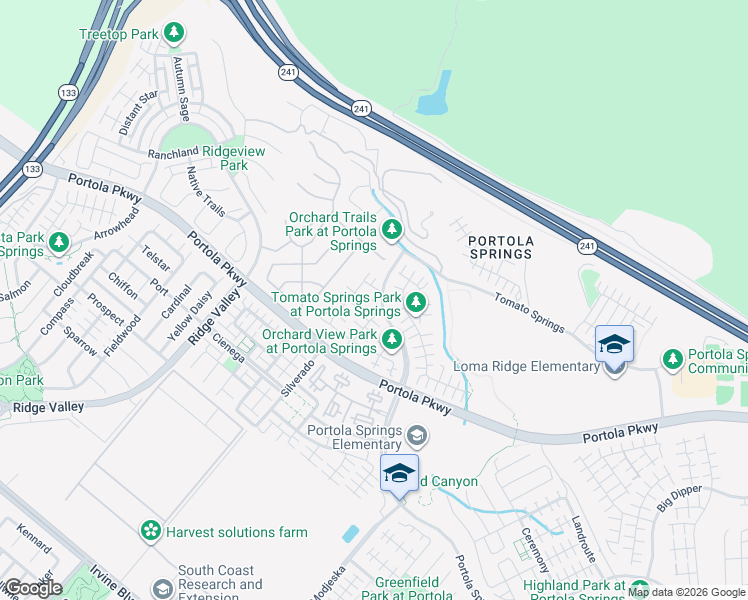 map of restaurants, bars, coffee shops, grocery stores, and more near 102 Yellow Pine in Irvine