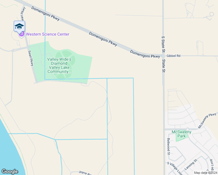 map of restaurants, bars, coffee shops, grocery stores, and more near Horning Road in Hemet