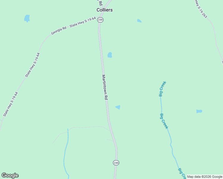 map of restaurants, bars, coffee shops, grocery stores, and more near 3103 Martintown Road in Edgefield