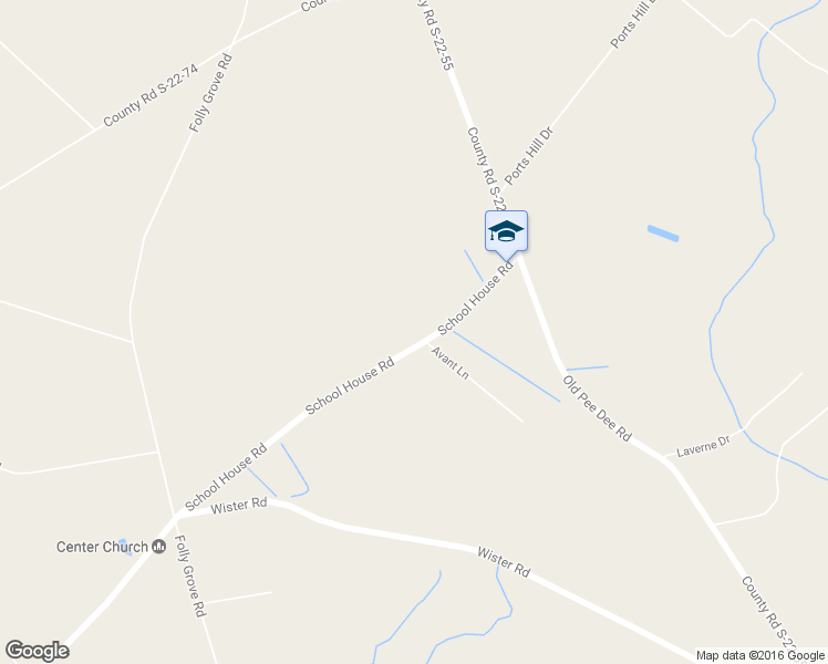 map of restaurants, bars, coffee shops, grocery stores, and more near 3293 Schoolhouse Drive in Hemingway