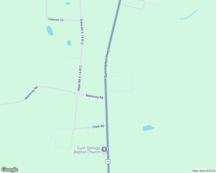 map of restaurants, bars, coffee shops, grocery stores, and more near 7520 Summerton Highway in Pinewood