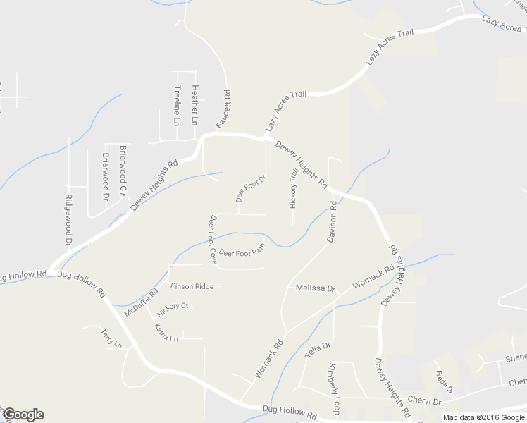 map of restaurants, bars, coffee shops, grocery stores, and more near 4990 Deer Foot Cove in Pinson