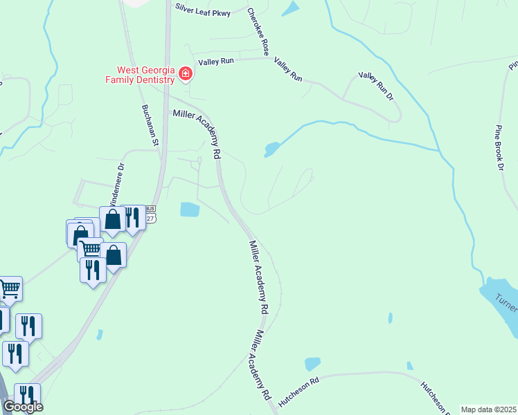 map of restaurants, bars, coffee shops, grocery stores, and more near 101 Summit Lane in Bremen