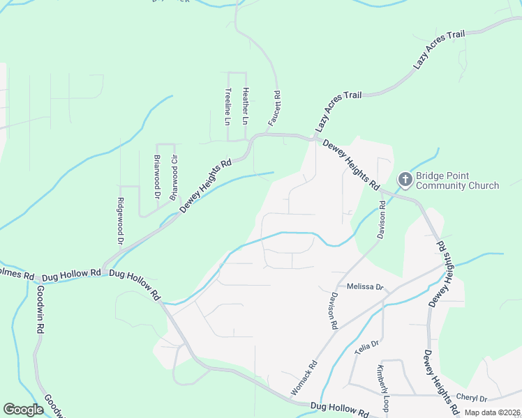 map of restaurants, bars, coffee shops, grocery stores, and more near 5359 Dewey Heights Road in Pinson