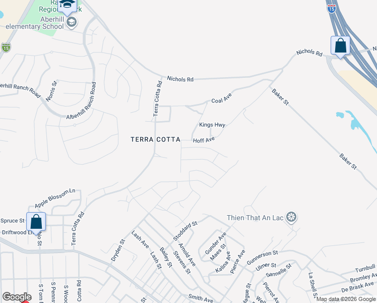 map of restaurants, bars, coffee shops, grocery stores, and more near 4700 Florence Drive in Lake Elsinore