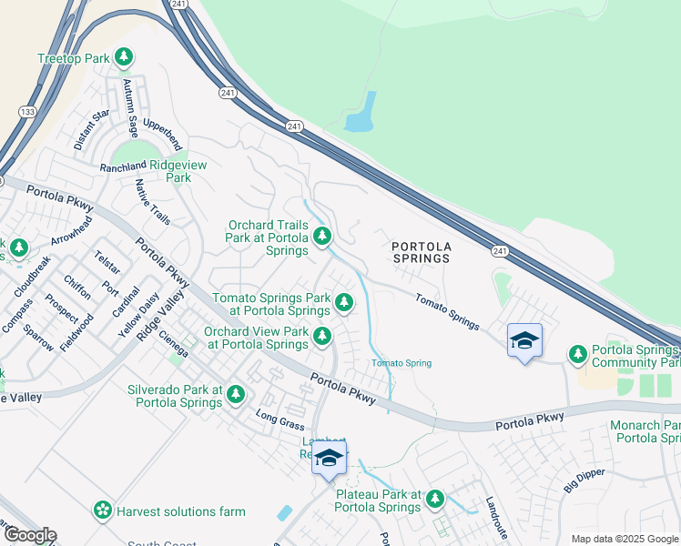 map of restaurants, bars, coffee shops, grocery stores, and more near 161 Coyote Brush in Irvine