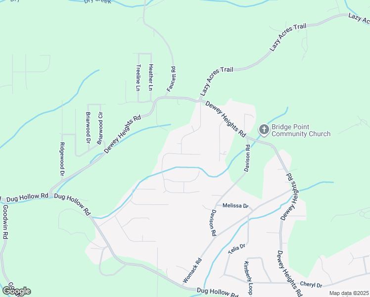 map of restaurants, bars, coffee shops, grocery stores, and more near 6705 Deer Foot Drive in Pinson