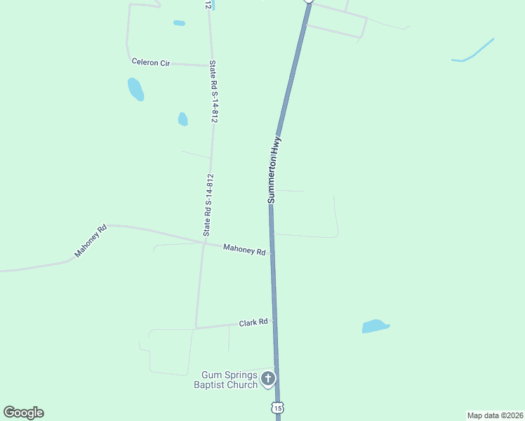 map of restaurants, bars, coffee shops, grocery stores, and more near 7609 Summerton Highway in Pinewood