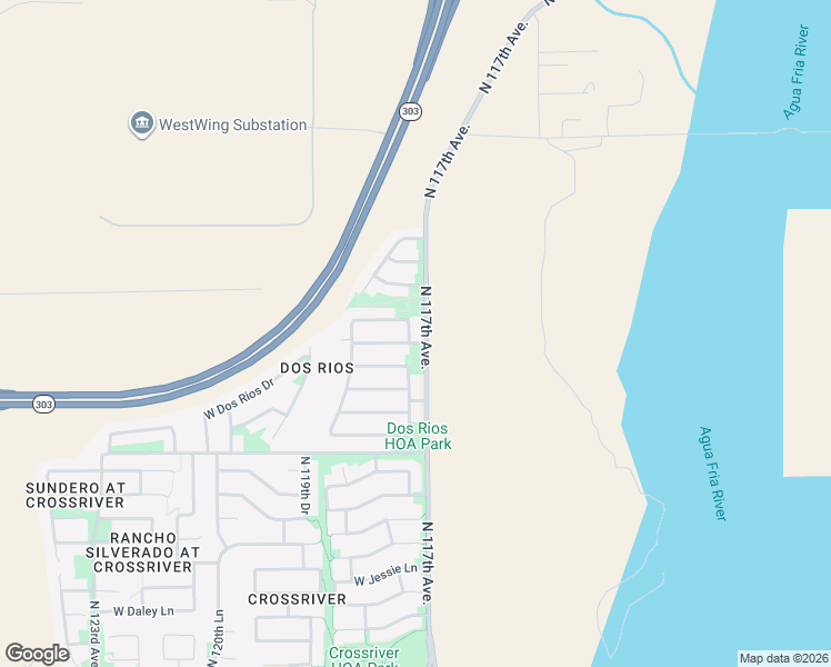 map of restaurants, bars, coffee shops, grocery stores, and more near 23809 North 117th Drive in Sun City