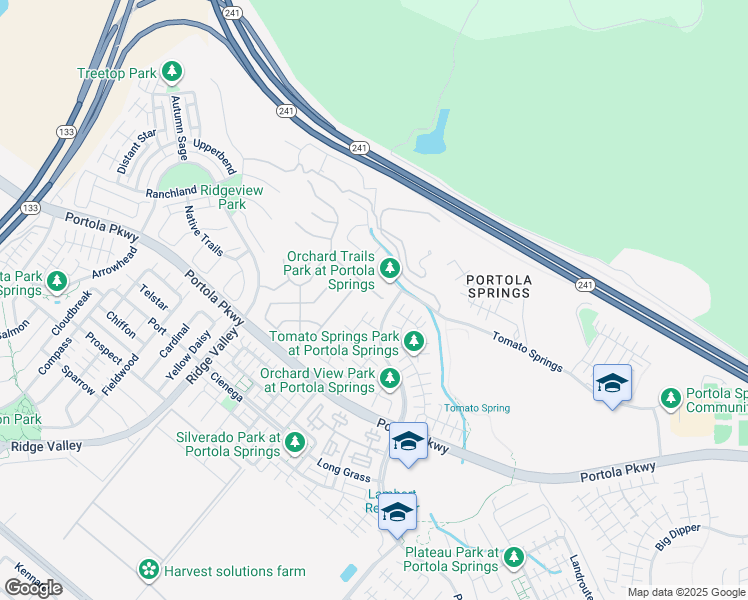 map of restaurants, bars, coffee shops, grocery stores, and more near 54 Harrison in Irvine