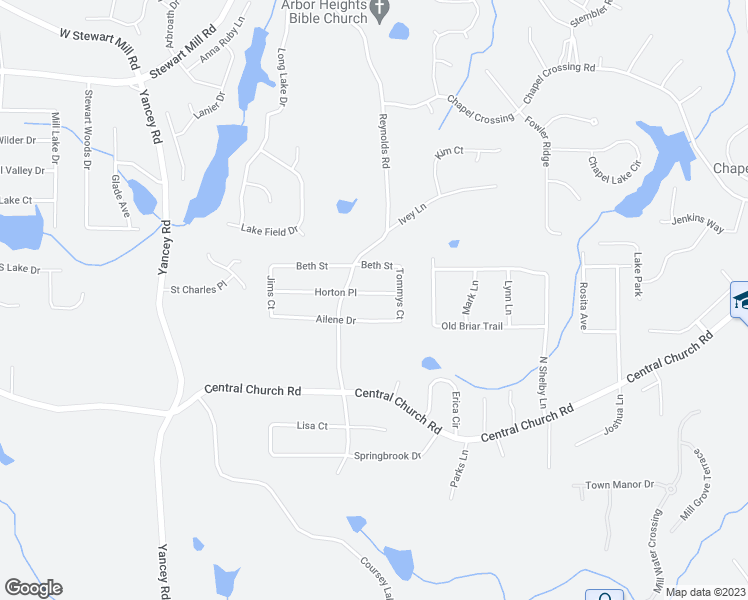 map of restaurants, bars, coffee shops, grocery stores, and more near 4957 Horton Place in Douglasville