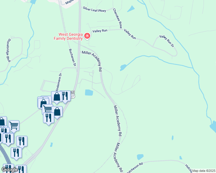 map of restaurants, bars, coffee shops, grocery stores, and more near 112 Summit Lane in Bremen