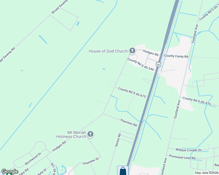 map of restaurants, bars, coffee shops, grocery stores, and more near 244 Hodges Road in Kingstree