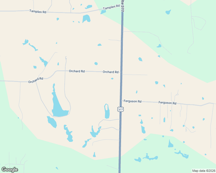 map of restaurants, bars, coffee shops, grocery stores, and more near 20685 U.S. 377 in Whitesboro