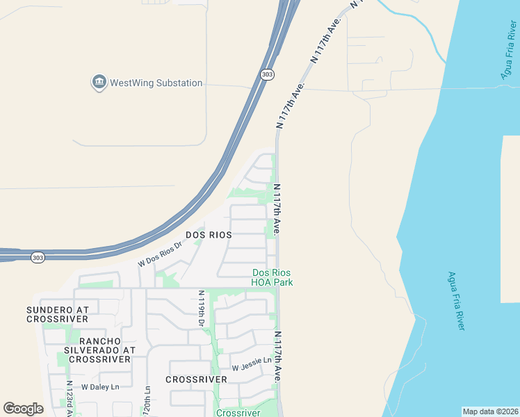map of restaurants, bars, coffee shops, grocery stores, and more near 11727 West Softwind Drive in Sun City