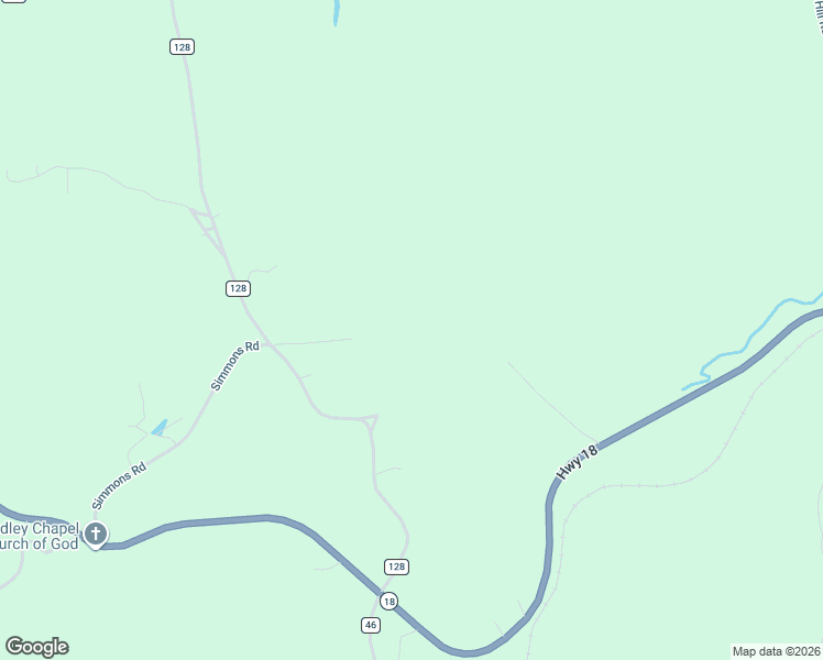 map of restaurants, bars, coffee shops, grocery stores, and more near County Road 128 in Berry