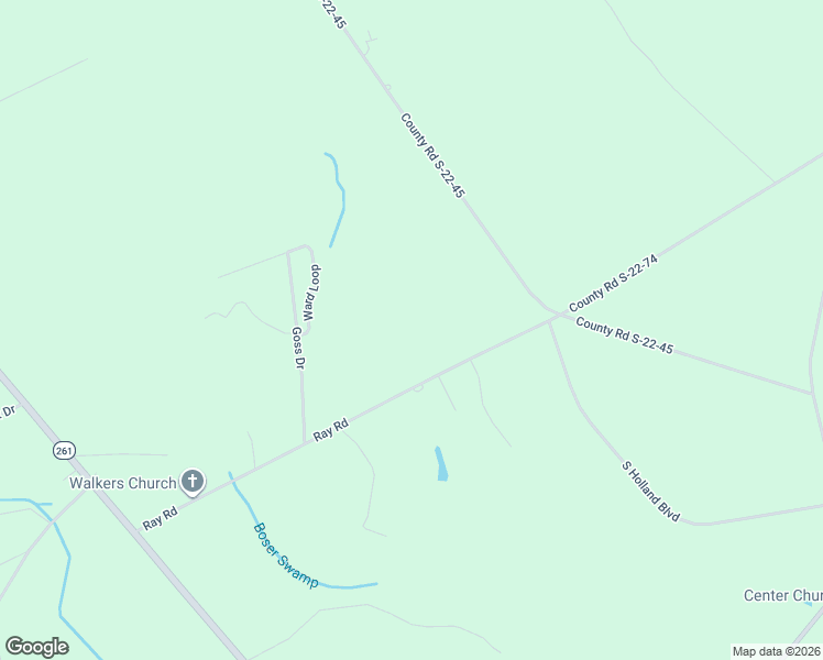 map of restaurants, bars, coffee shops, grocery stores, and more near 843 Ray Road in Hemingway