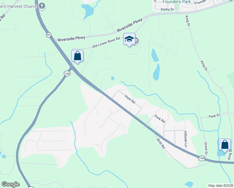 map of restaurants, bars, coffee shops, grocery stores, and more near 3834 Cannon Drive in Douglasville