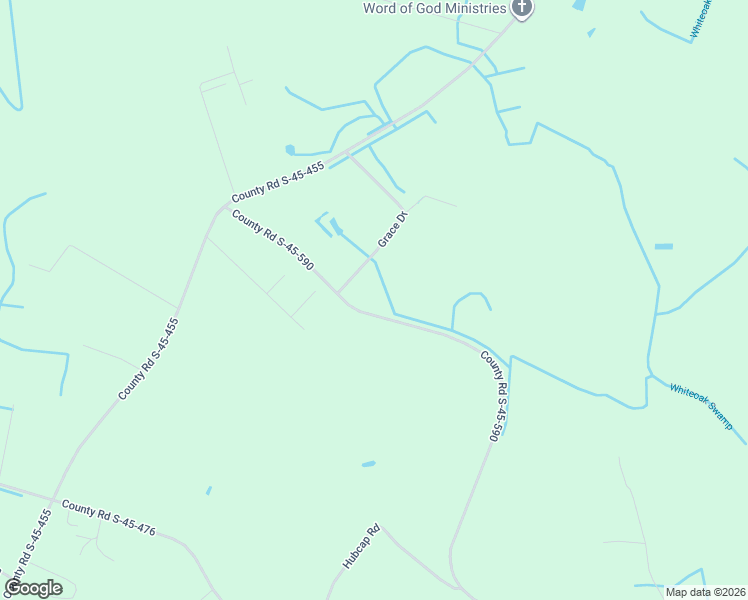 map of restaurants, bars, coffee shops, grocery stores, and more near 604 County Road S-45-590 in Kingstree