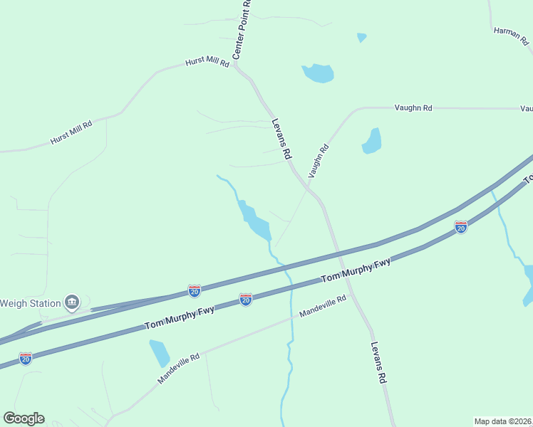 map of restaurants, bars, coffee shops, grocery stores, and more near 75 Raburn Lake Road in Bremen