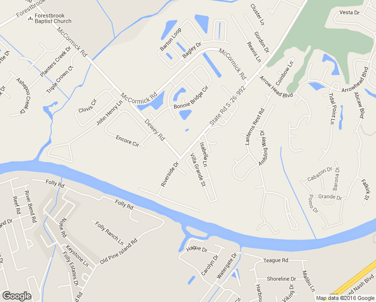 map of restaurants, bars, coffee shops, grocery stores, and more near 2056 Burcale Road in Myrtle Beach