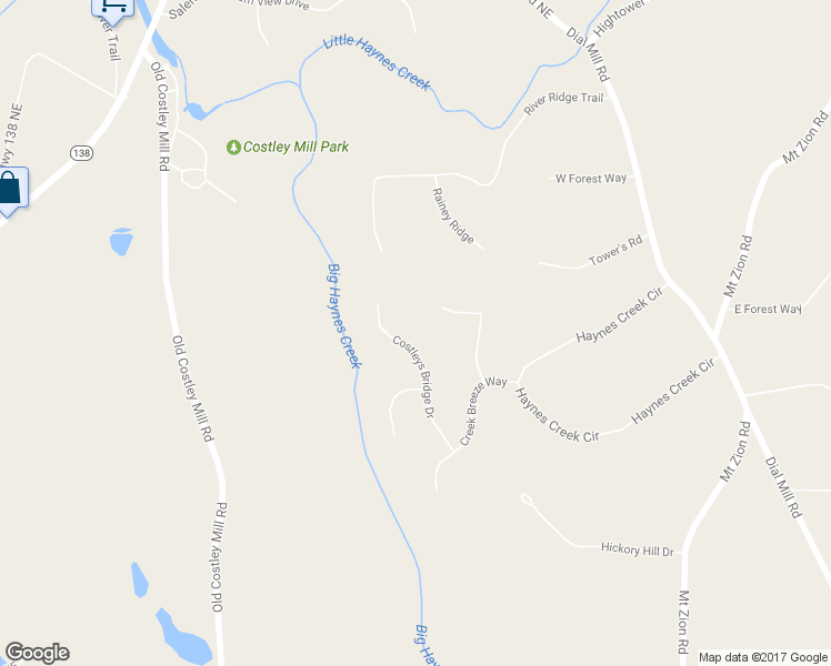 map of restaurants, bars, coffee shops, grocery stores, and more near 90 Costleys Bridge Drive in Oxford